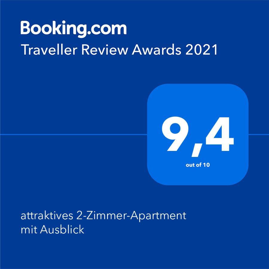 Attraktives 2-Zimmer-Apartment Mit Ausblick Jéna Kültér fotó